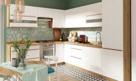 MEBLE KUCHENNE GLAMOUR WHITE