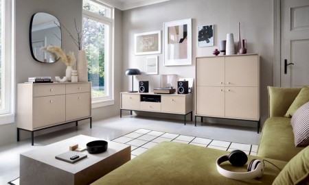 MEBLE DO SALONU MONO BEŻ