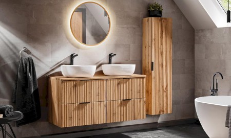 Meble łazienkowe Adel Oak