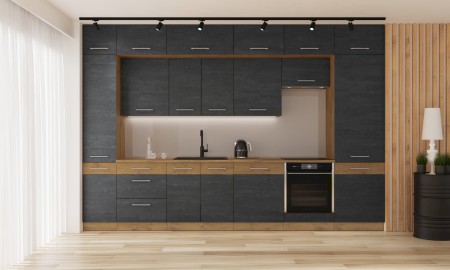 MEBLE DO KUCHNI VIGO DARK