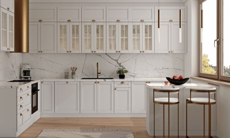 MEBLE DO KUCHNI LINEA WHITE