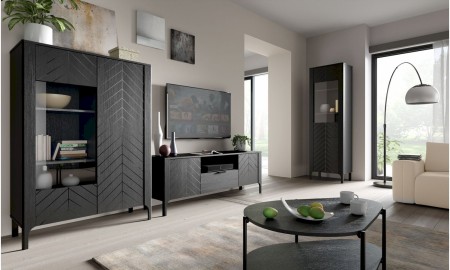 KOLEKCJA MEBLI MALUMI (CZARNY)