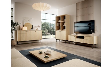 KOLEKCJA MEBLI JAPANDI (DĄB LINEA)