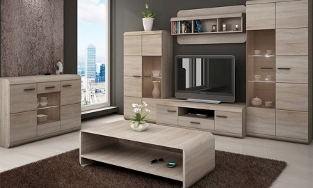 MEBLE POKOJOWE LINK DĄB SONOMA