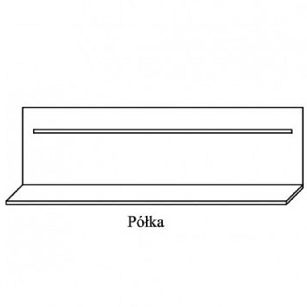 Półka wisząca Fill 6