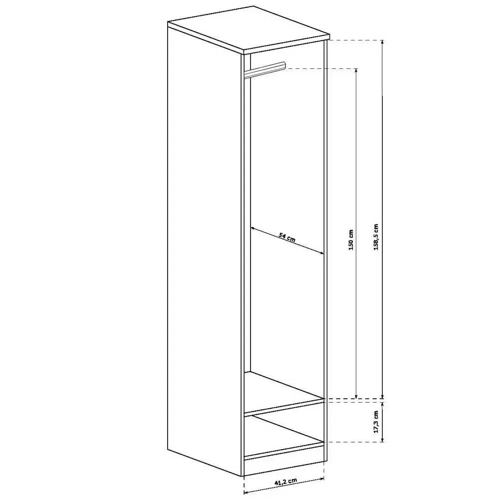Szafa mała Tadeusz T9