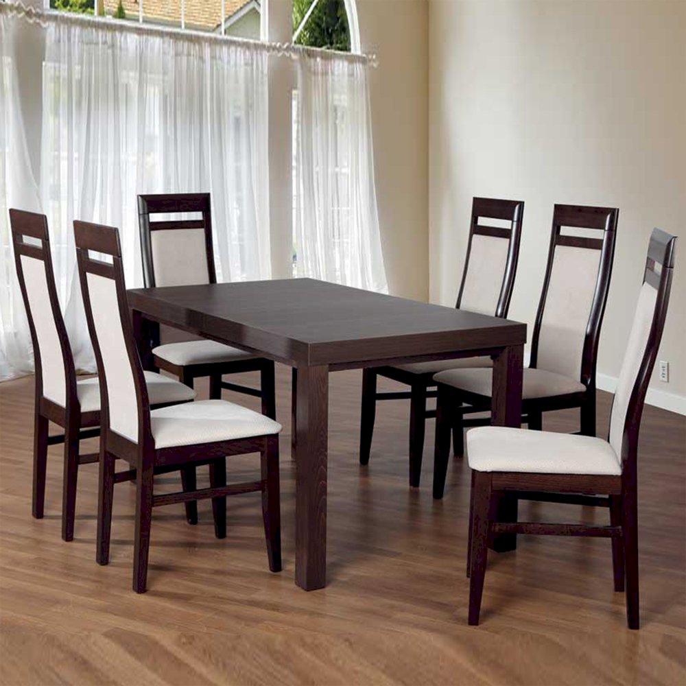 Stół Camilla 10 + 6 krzeseł Mydełko (zest. FX3)