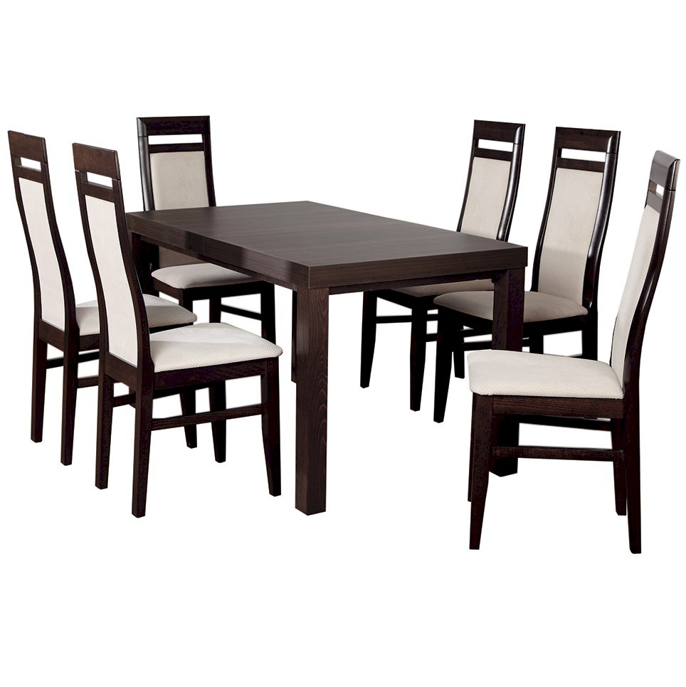 Stół Camilla 10 + 6 krzeseł Mydełko (zest. FX3)