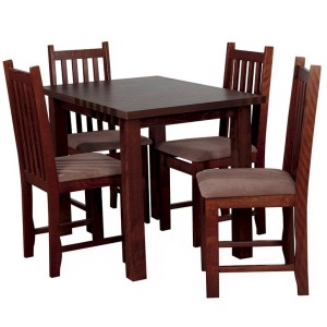 Stół Bis Tralka 13 + 4 krzesła Bis Tralka (zest. FX31)