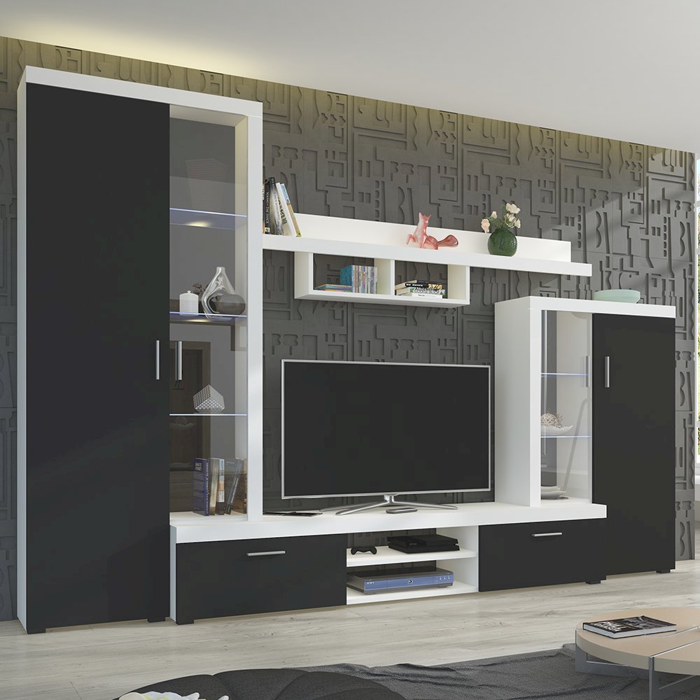 Meblościanka Asti Czarny