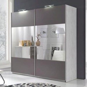 Szafa Dione z lustrem (4 panele)