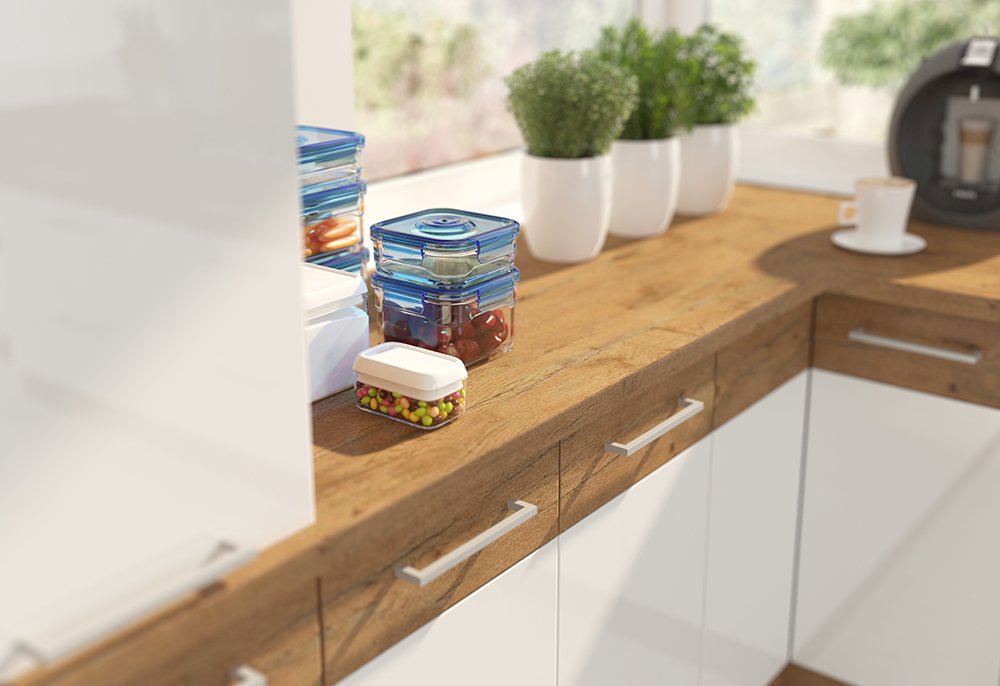 Meble kuchenne Vigo Biały Połysk zestaw 260/72