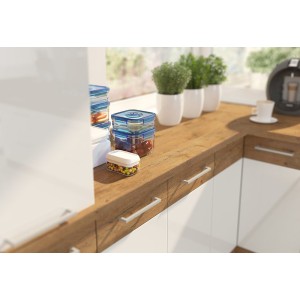 Meble Kuchenne Vigo Biały Połysk zestaw 270/72