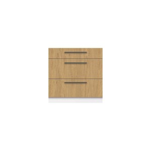 Szafka Kuchenna Creativa 22D z szufladami Szary Połysk