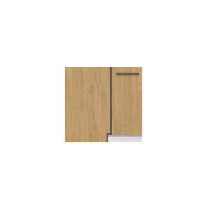 Szafka kuchenna Creativa 24D narożna z pólką wiórową lewy Szary Połysk