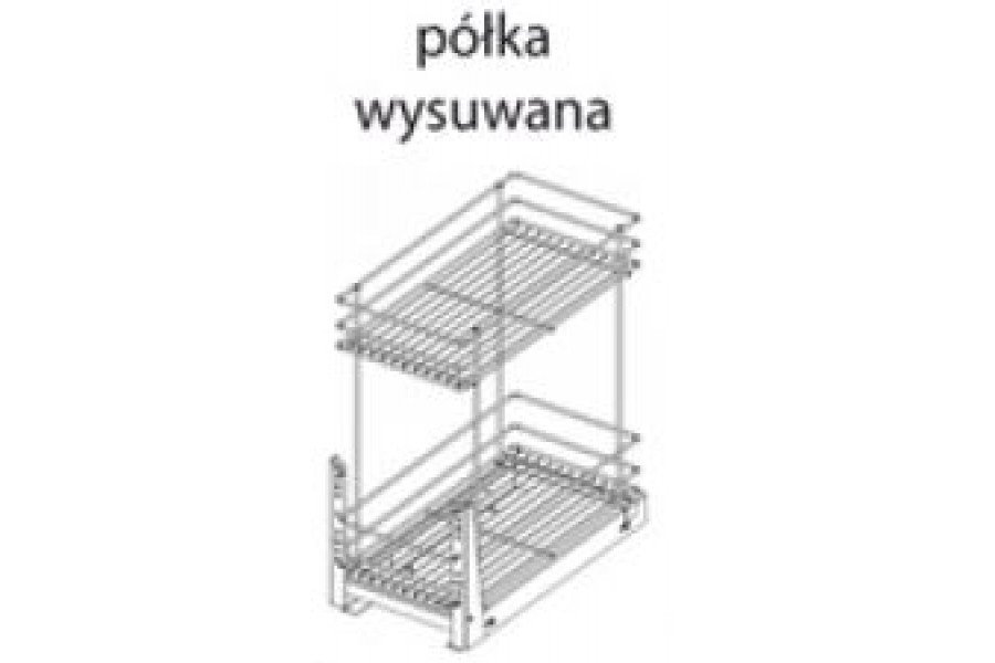 Szafka kuchenna Creativa 26D cargo Szary Połysk