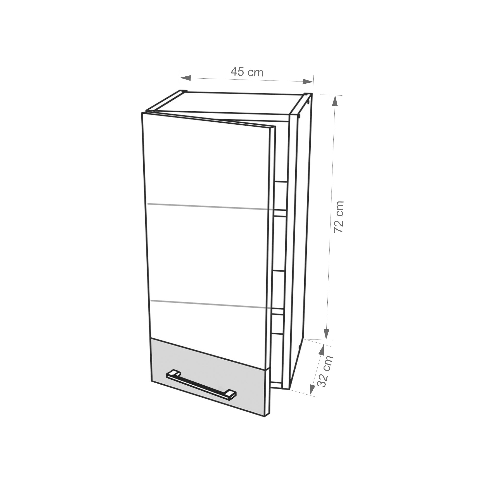 Szafka kuchenna Creativa 32G