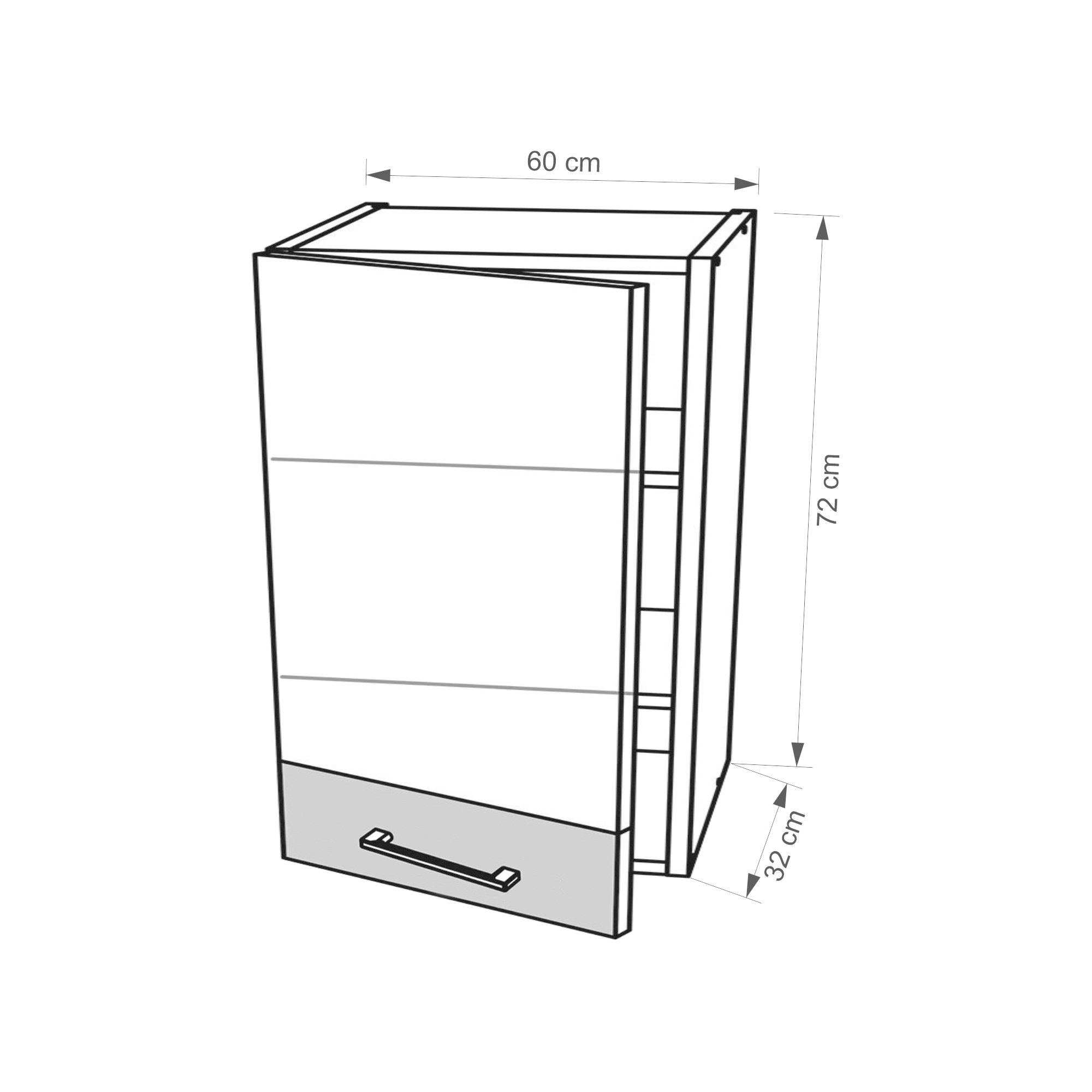 Szafka kuchenna Creativa 34G