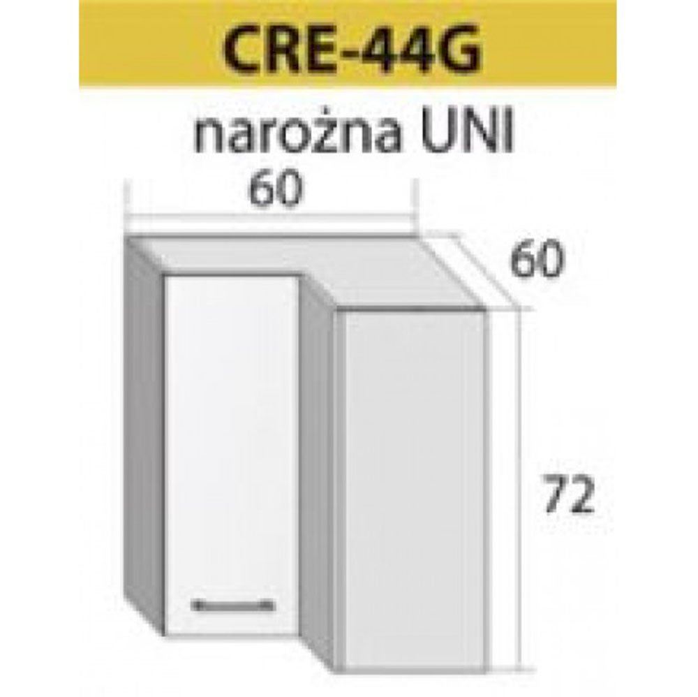 Szafka kuchenna Creativa 44G narożna
