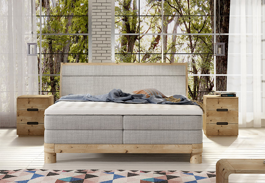 Łóżko kontynentalne Donna 180x200