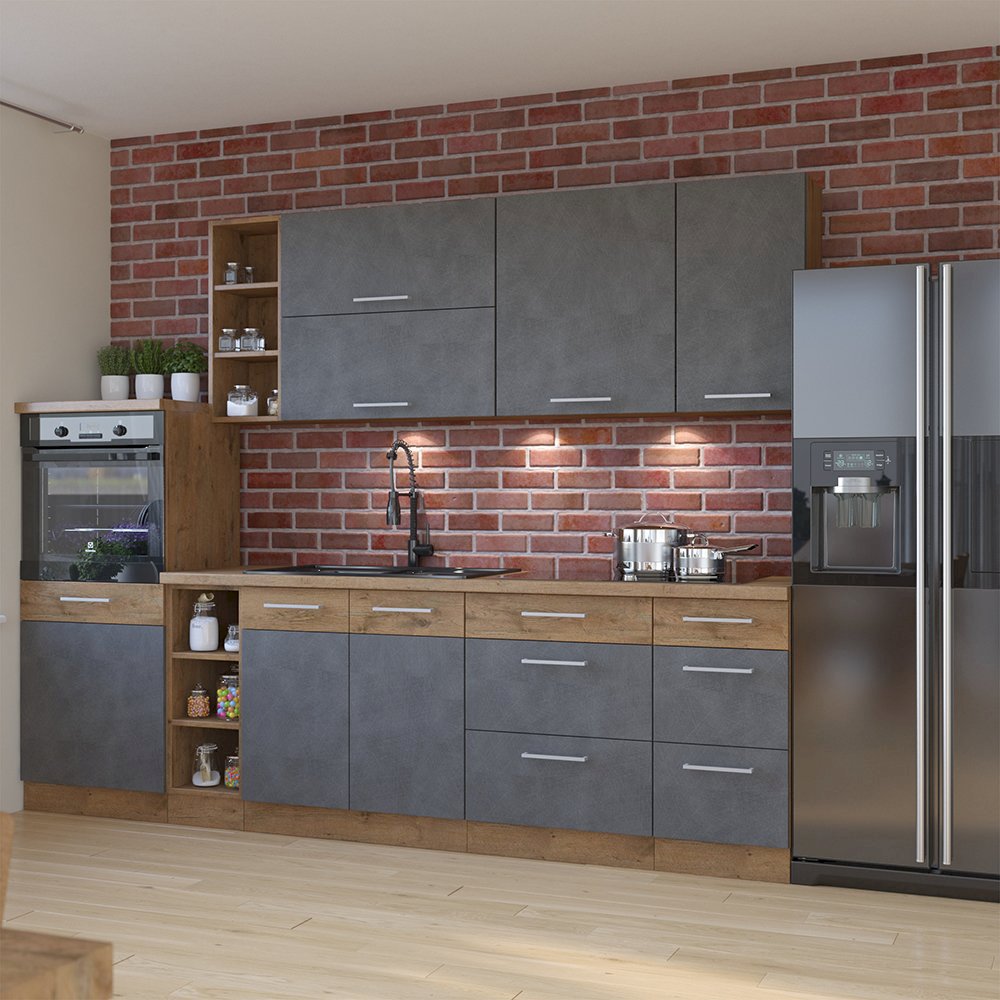 Meble kuchenne Vigo Matera zestaw 255/72