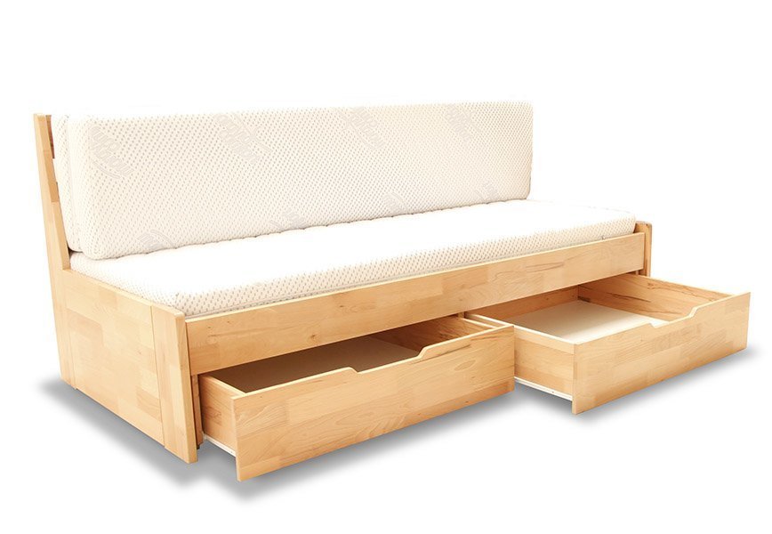 Łóżko Drewniane DUO A