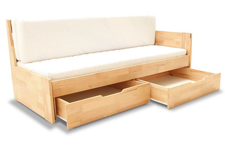 Łóżko Drewniane DUO B