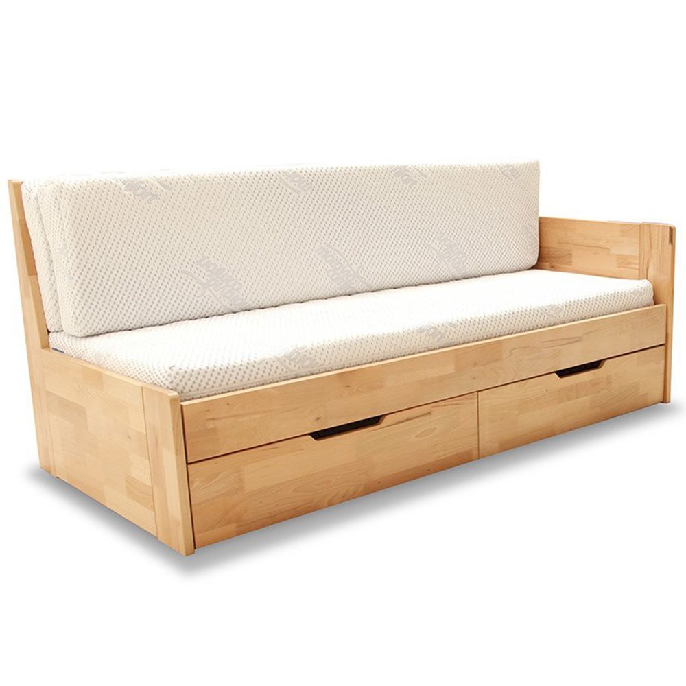 Łóżko Drewniane DUO B