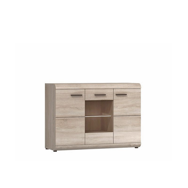 Komoda Link 120 Dąb Sonoma 3D