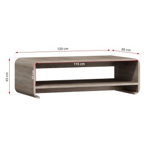 Ława / stolik kawowy Link Dąb Sonoma