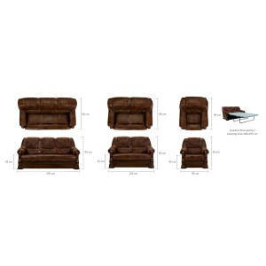 Sofa Parma 3F