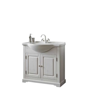 Drewniana szafka pod umywalkę 85 cm Romantic 865