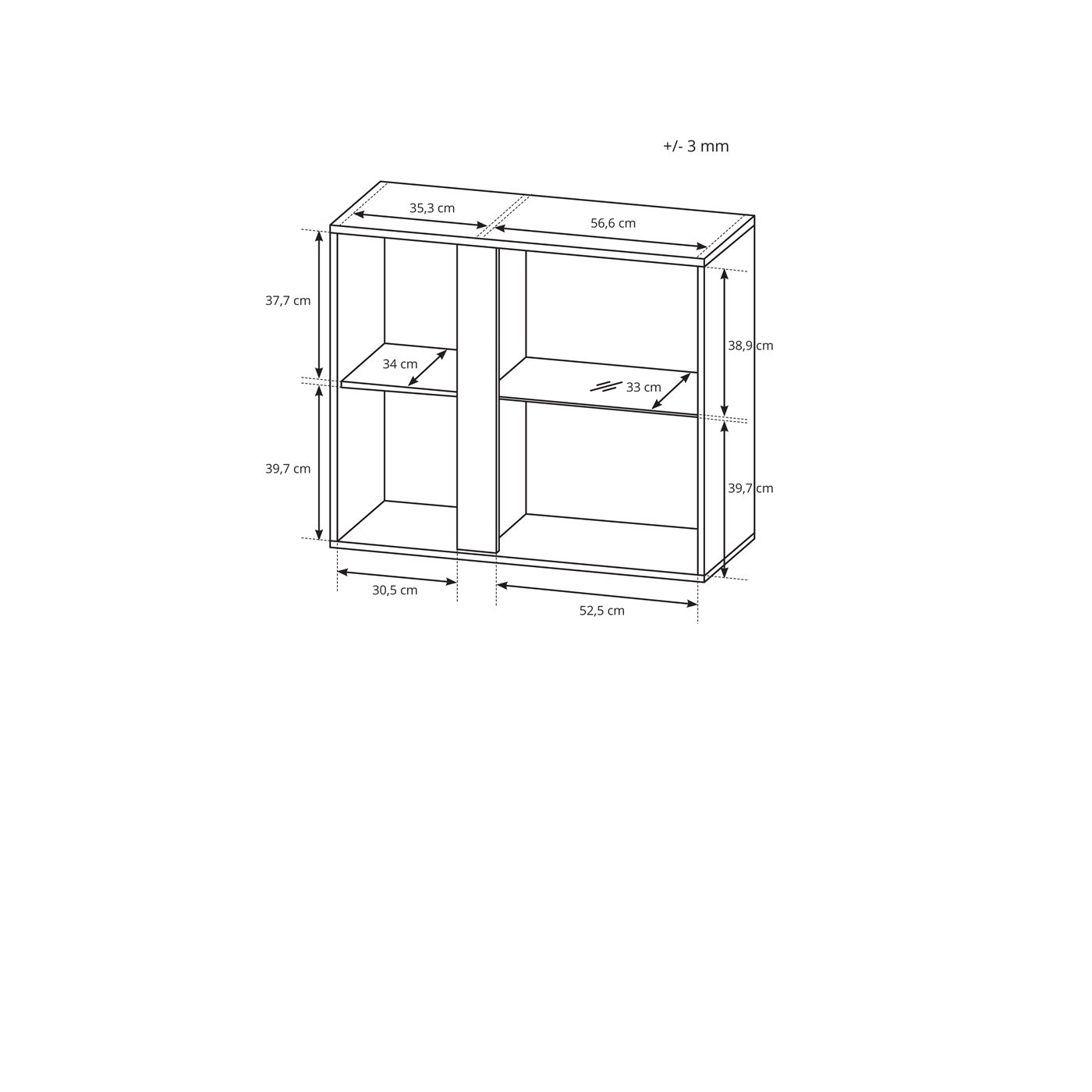 Witryna Wisząca Arco 96 Biały + Dąb Grandson + Biały połysk