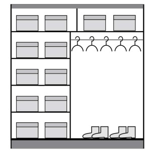 Szafa przesuwna Effect EF-1-20 
