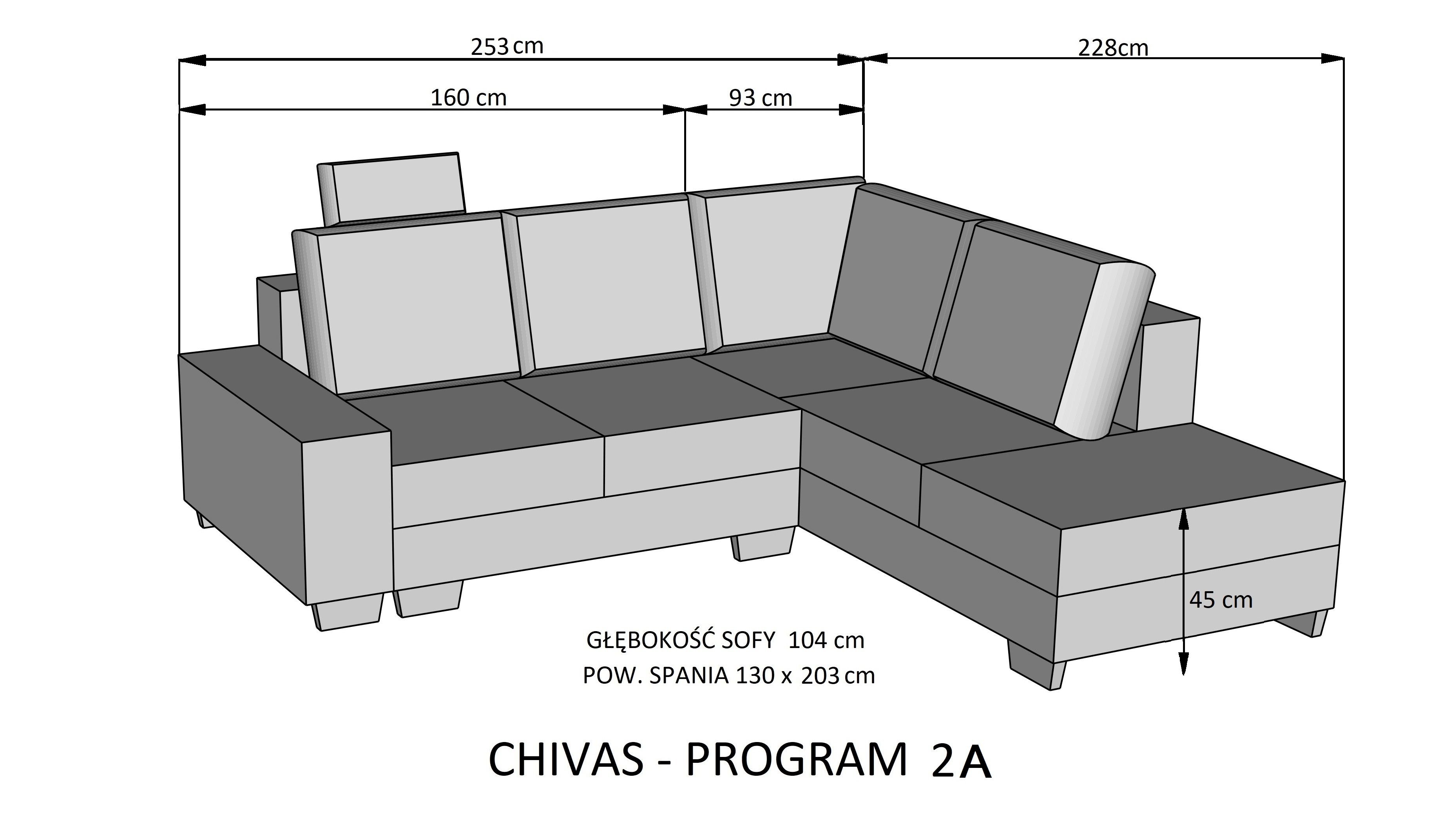 Narożnik Chivas Program 2