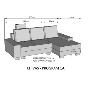 Narożnik Chivas Program 1