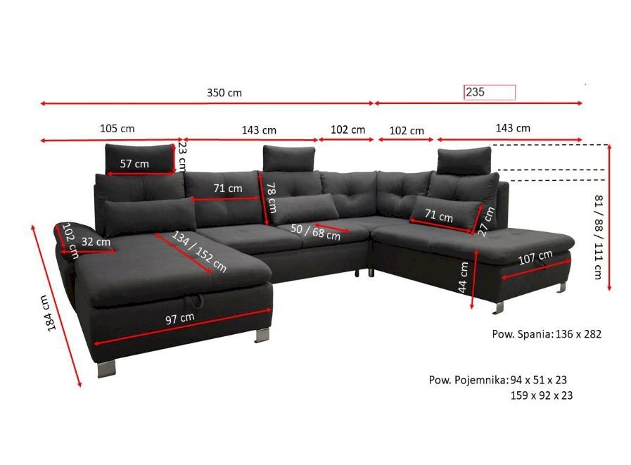 Narożnik Madeira Program 3