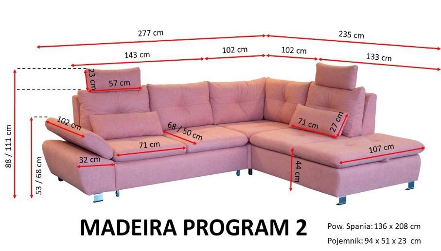 Narożnik Madeira Program 2