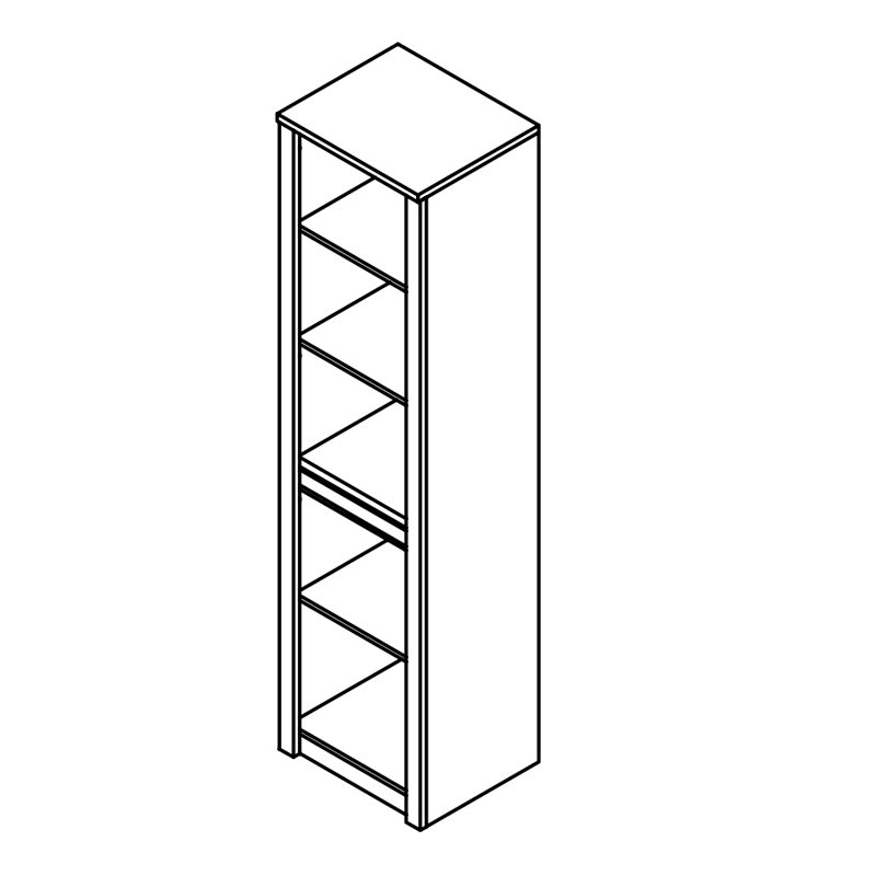 Szafa 1 drzwiowa Montana S1D