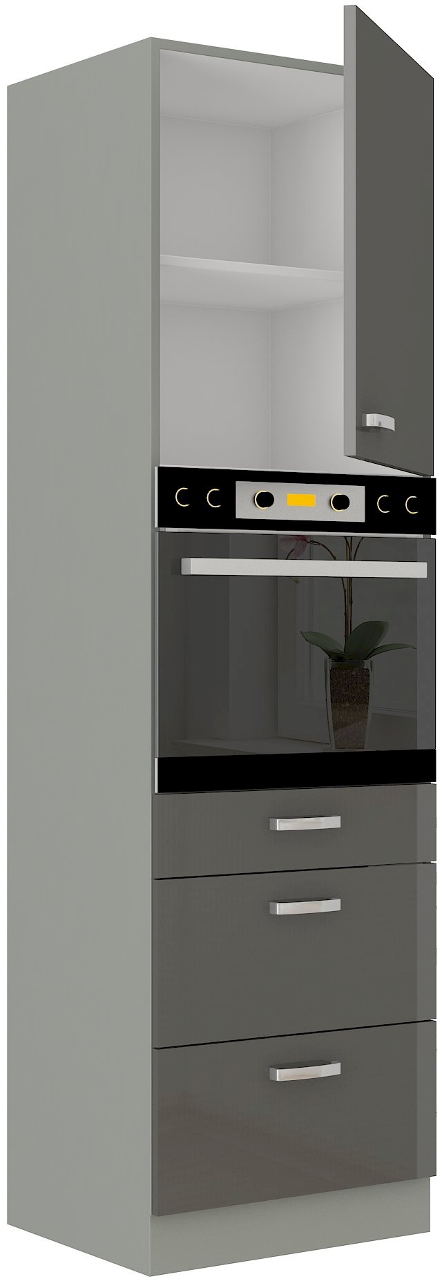 Szafka kuchenna Grey 60 DPS-210 3S 1F