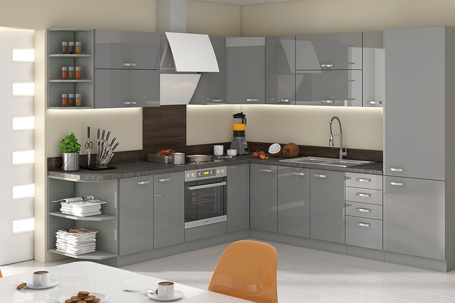 Szafka kuchenna Grey 60 DKS-210 3S 1F