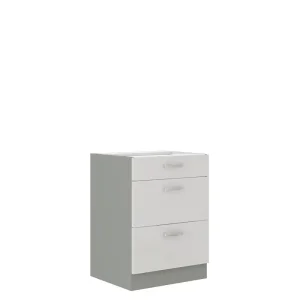 Szafka kuchenna Bianka 60 D 3S BB