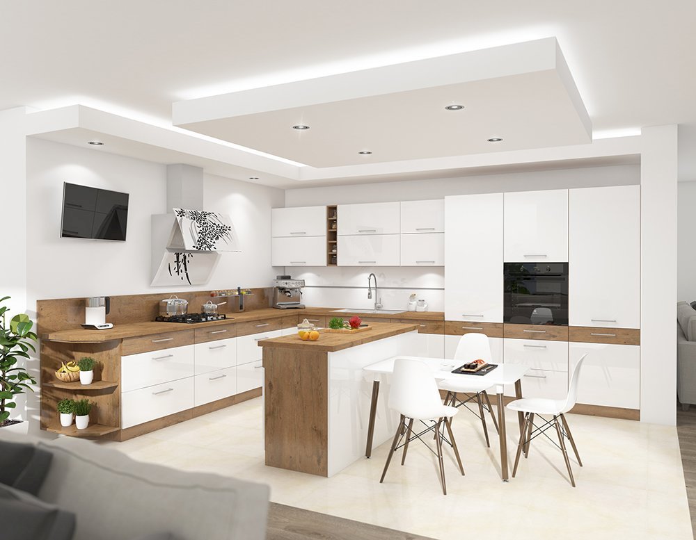 Szafka kuchenna Vigo Biały HG 60 D 1F BB