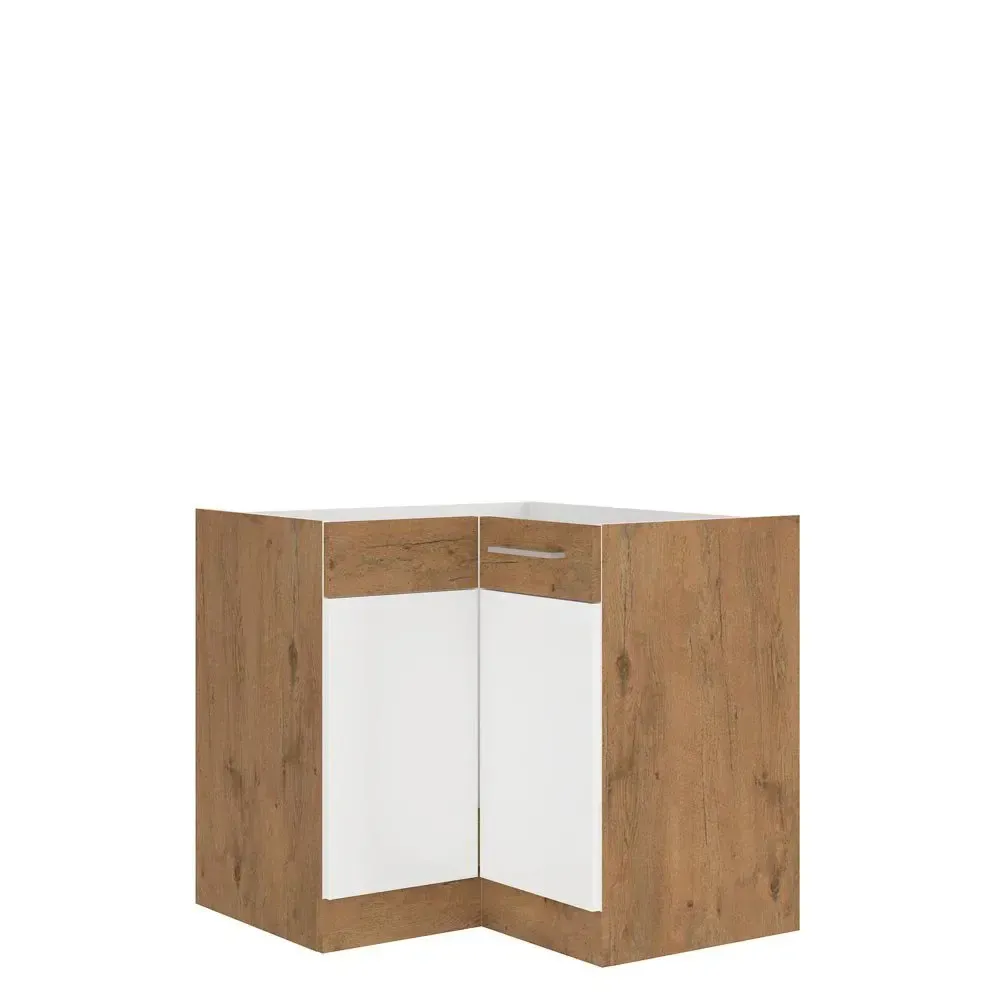 Szafka kuchenna Vigo Biały HG 89x89 DN 1F BB