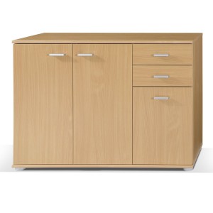 Komoda Mike 1 3T 2S Biała