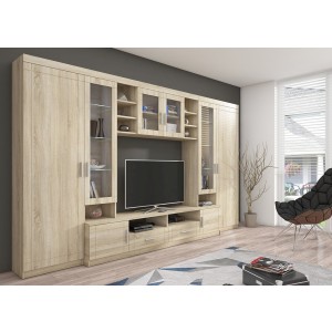 Meblościanka Paris Dąb Sonoma