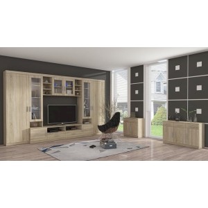 Meblościanka Paris Dąb Sonoma