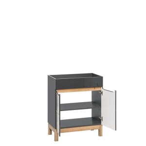Szafka z umywalką 60 cm Bali Grey 820