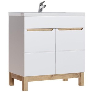 Szafka z umywalką 80 cm Bali Grey 821