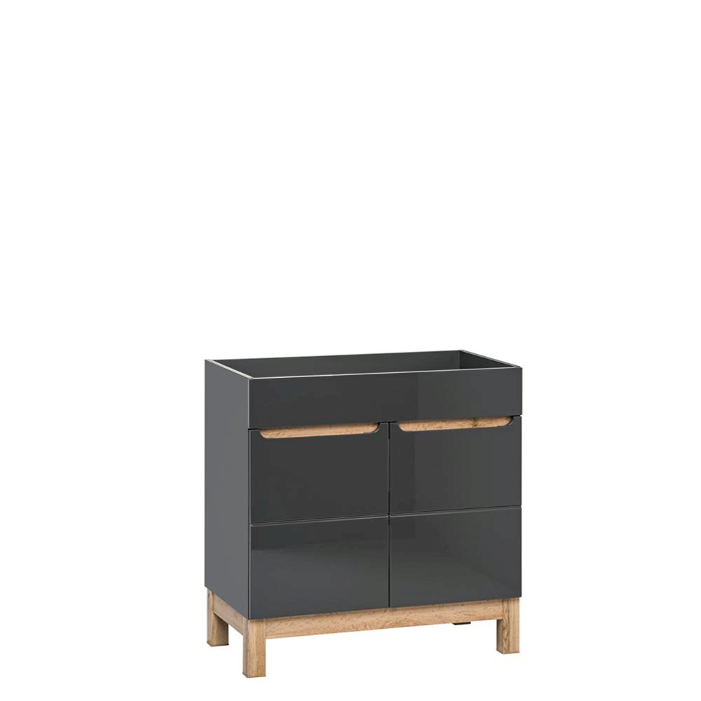 Szafka z umywalką 80 cm Bali Grey 821